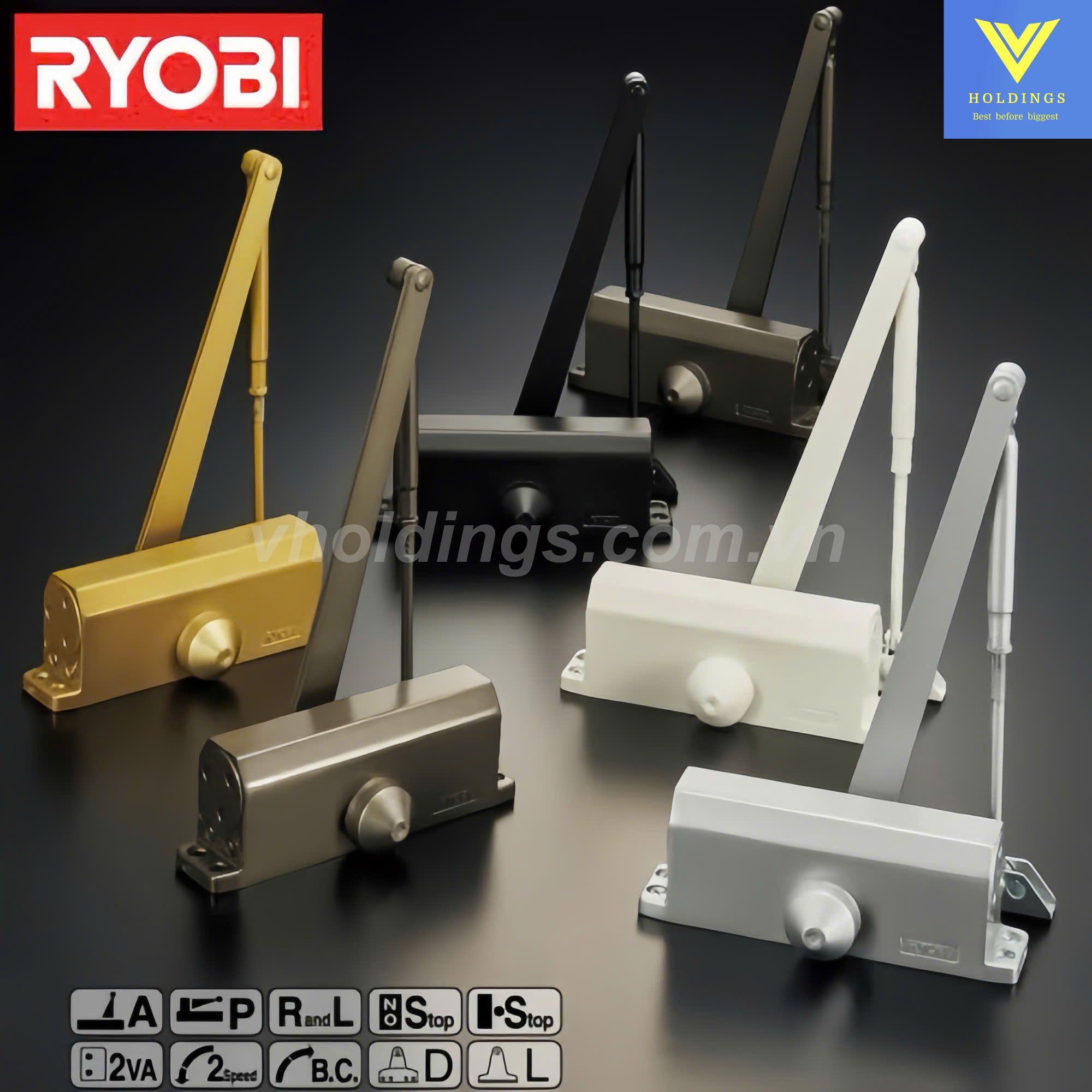 Top 5 loại tay co thủy lực Ryobi phổ biến nhất hiện nay