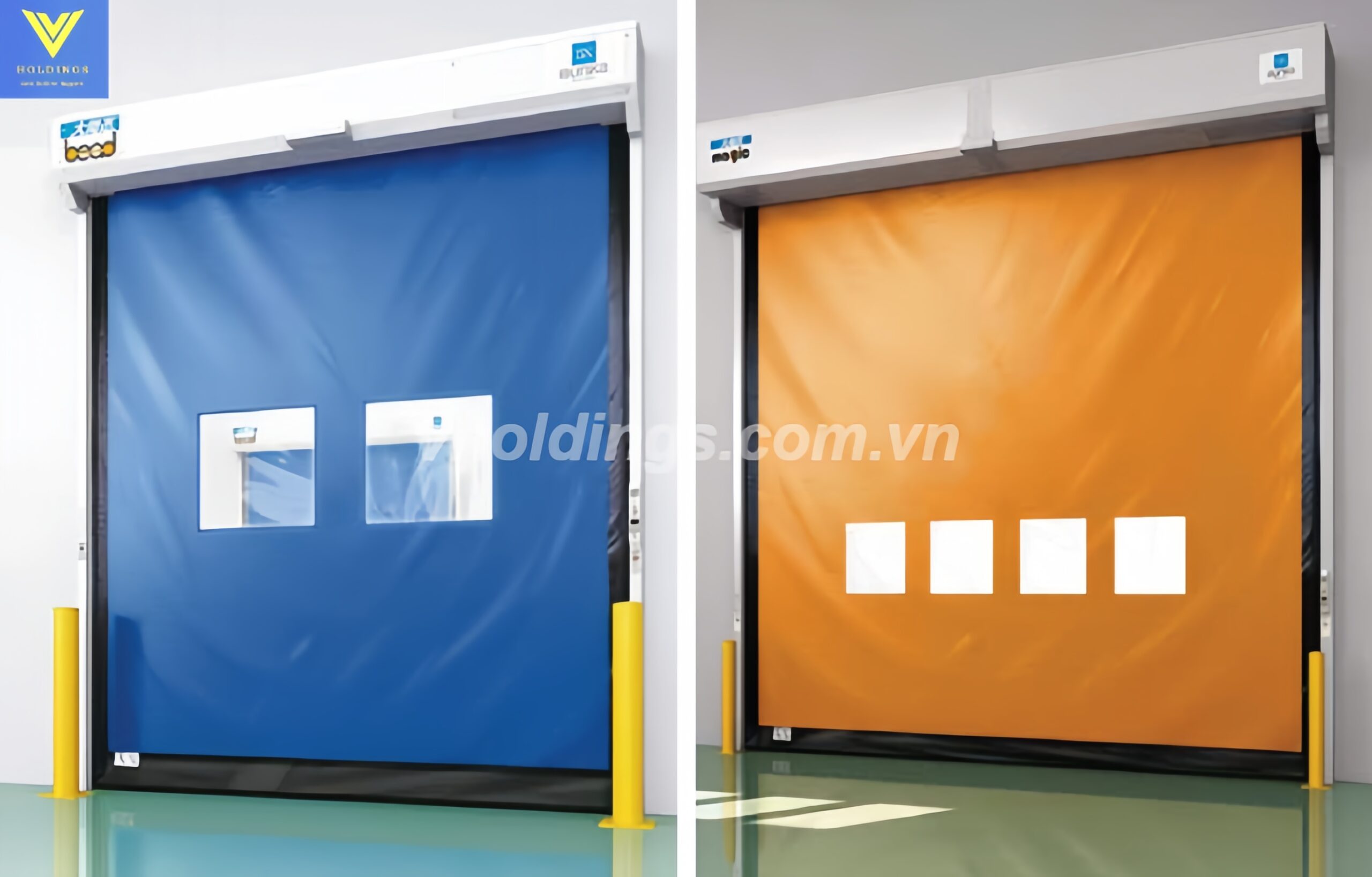 So sánh hai model cửa cuốn nhanh Bunka Daimajin
