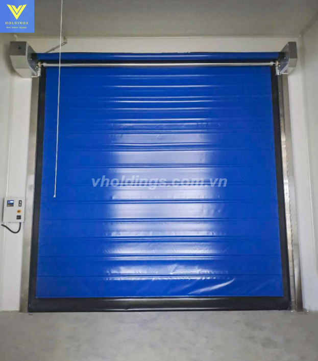 cửa cuốn nhanh vholdings cho kho lạnh và kho đông
