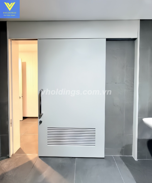 Cửa trượt bán tự động