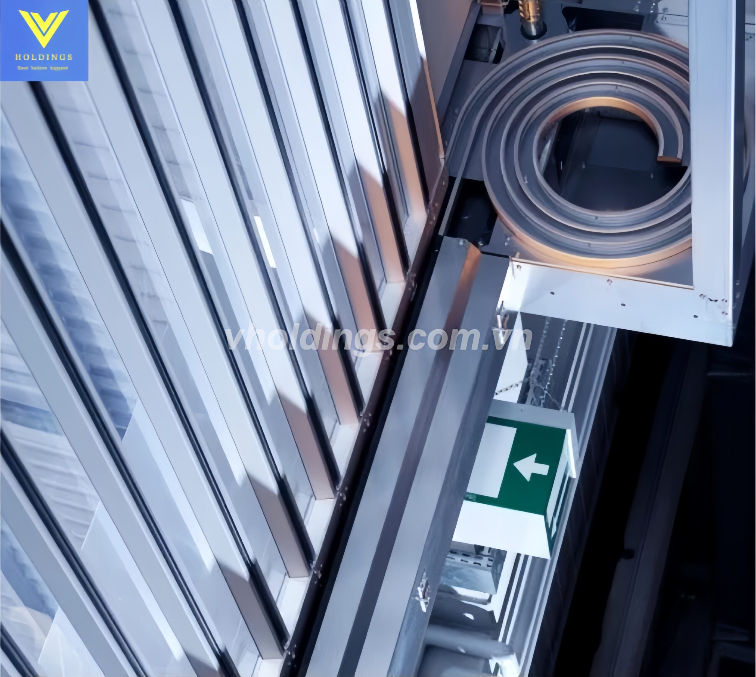 Động cơ cửa cuốn xoắn ốc