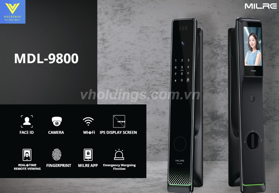 Khóa Milre MDL-9800F