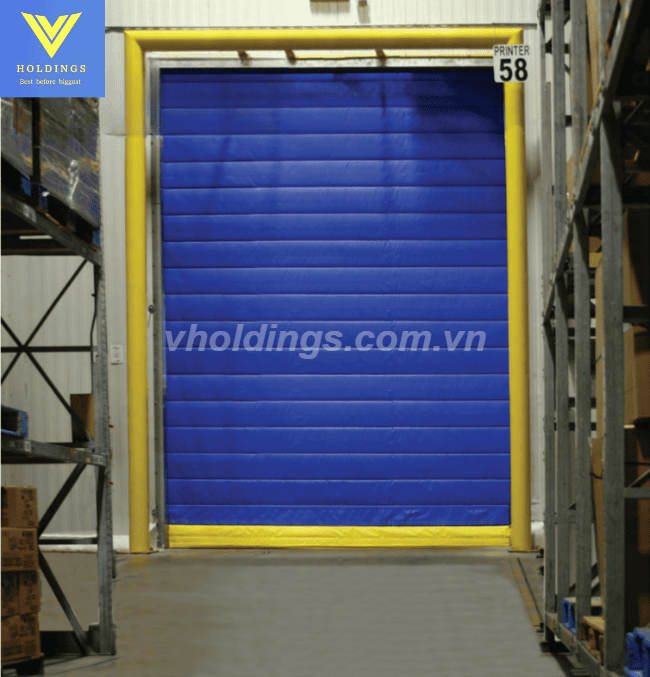 Cửa cuốn nhanh kho lạnh