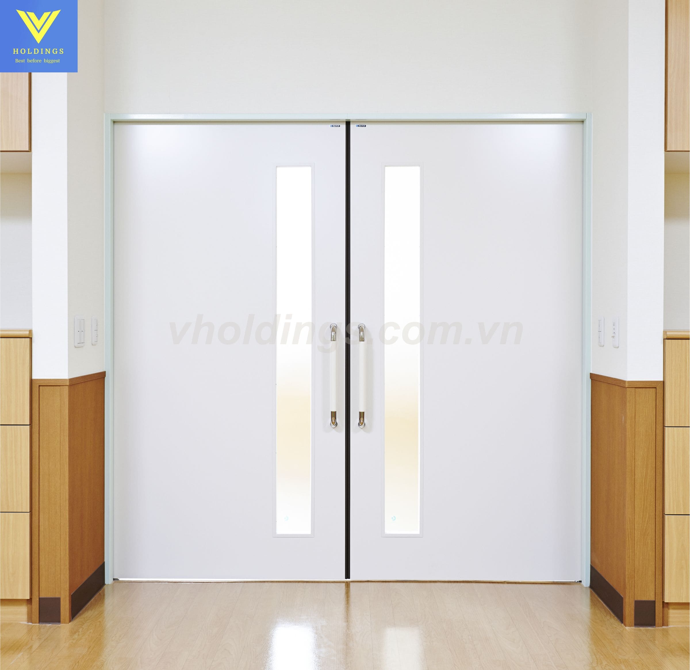 Cửa trượt bán tự động
