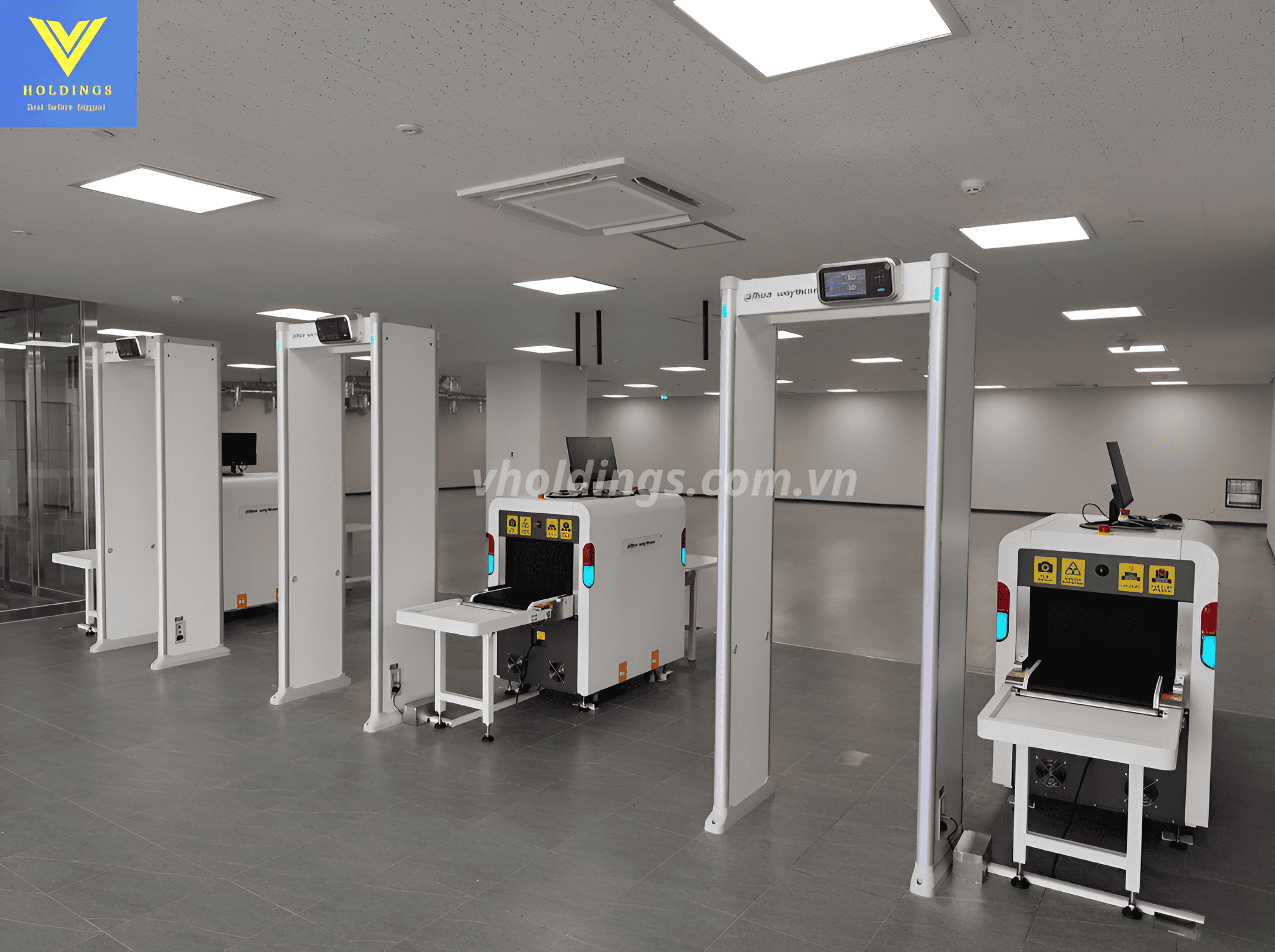 X-ray và cổng dò kim loại