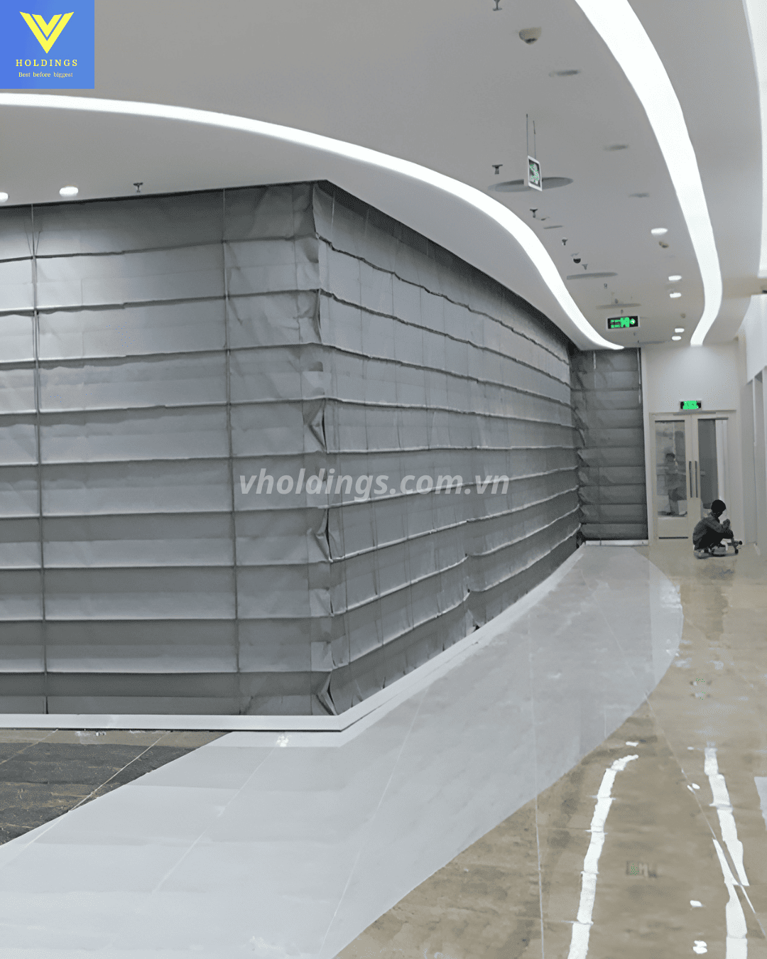 Mành cuốn chống cháy ngăn nhiệt