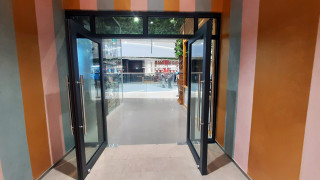 Nghiệm thu Vách kính chống cháy EI60 tại Lotte Mall Tây Hồ
