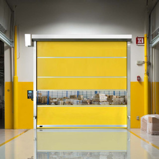 Tác dụng ưu việt của mành cửa cuốn nhanh PVC màu vàng
