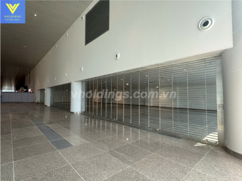 Cửa cuốn ống Inox Bunka phù hợp không gian thương mại