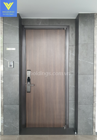 Cửa thép vân gỗ vẻ đẹp tự nhiên bền bỉ cùng năm tháng