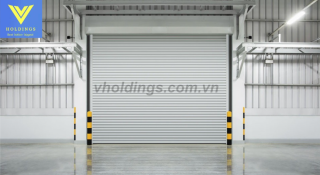 Cửa cuốn chống cháy siêu trường Vholdings: Lắp đặt khoảng không gian rộng