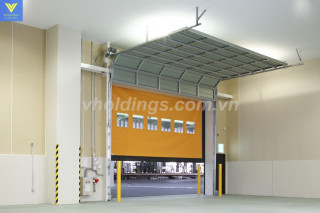 Cửa cuốn nhanh Bead Plus Bunka: Tốc độ 1.5m/s tối ưu nhà xưởng