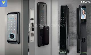 Khóa điện tử Milre: Bộ ba siêu phẩm an ninh đỉnh cao cho công trình