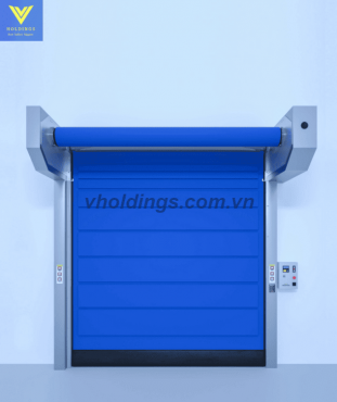 Cửa cuốn nhanh Vholdings - Giải pháp cho nhà máy không gián đoạn