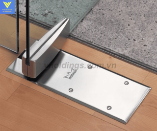 Bản lề sàn BTS80 - Tối ưu cho cửa kính building và cho các tòa nhà cao cấp