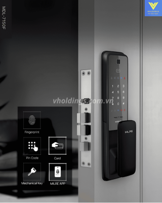 Khóa Milre MDL-7150F - Giải pháp khóa thông minh toàn diện
